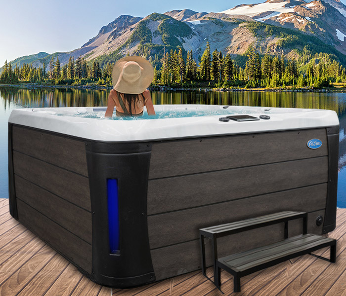 Calspas hot tub being used in a family setting - hot tubs spas for sale Greenlawn